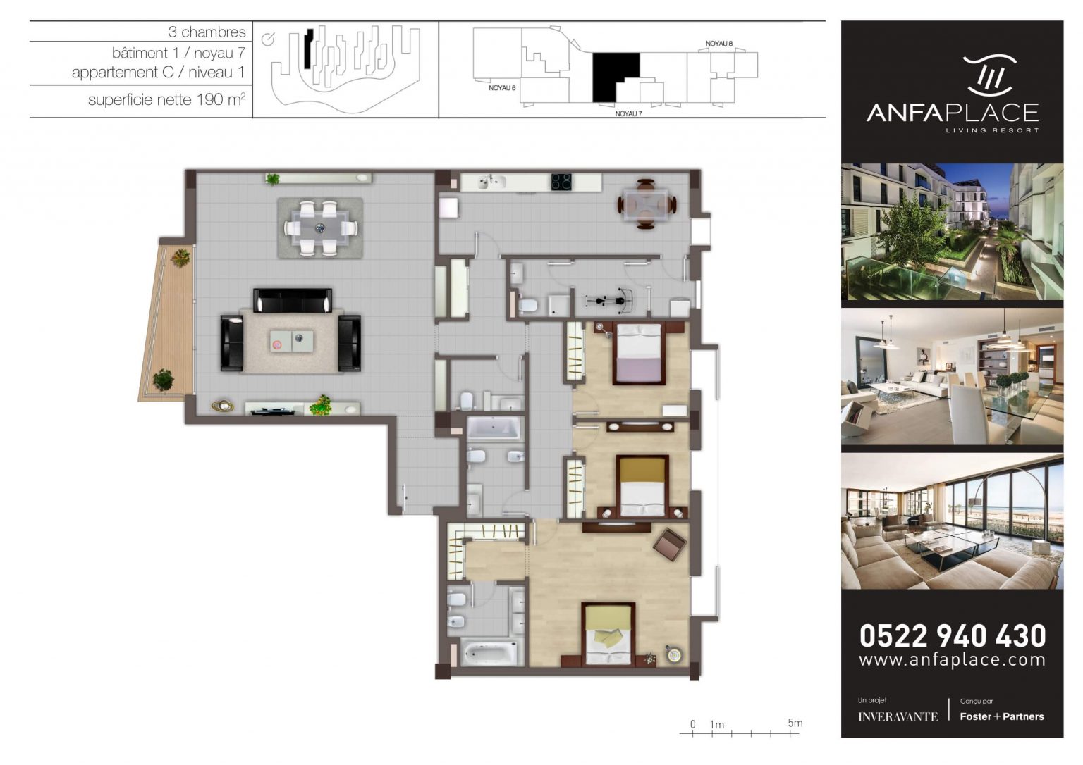 Appartement de luxe casablanca - Anfa Place